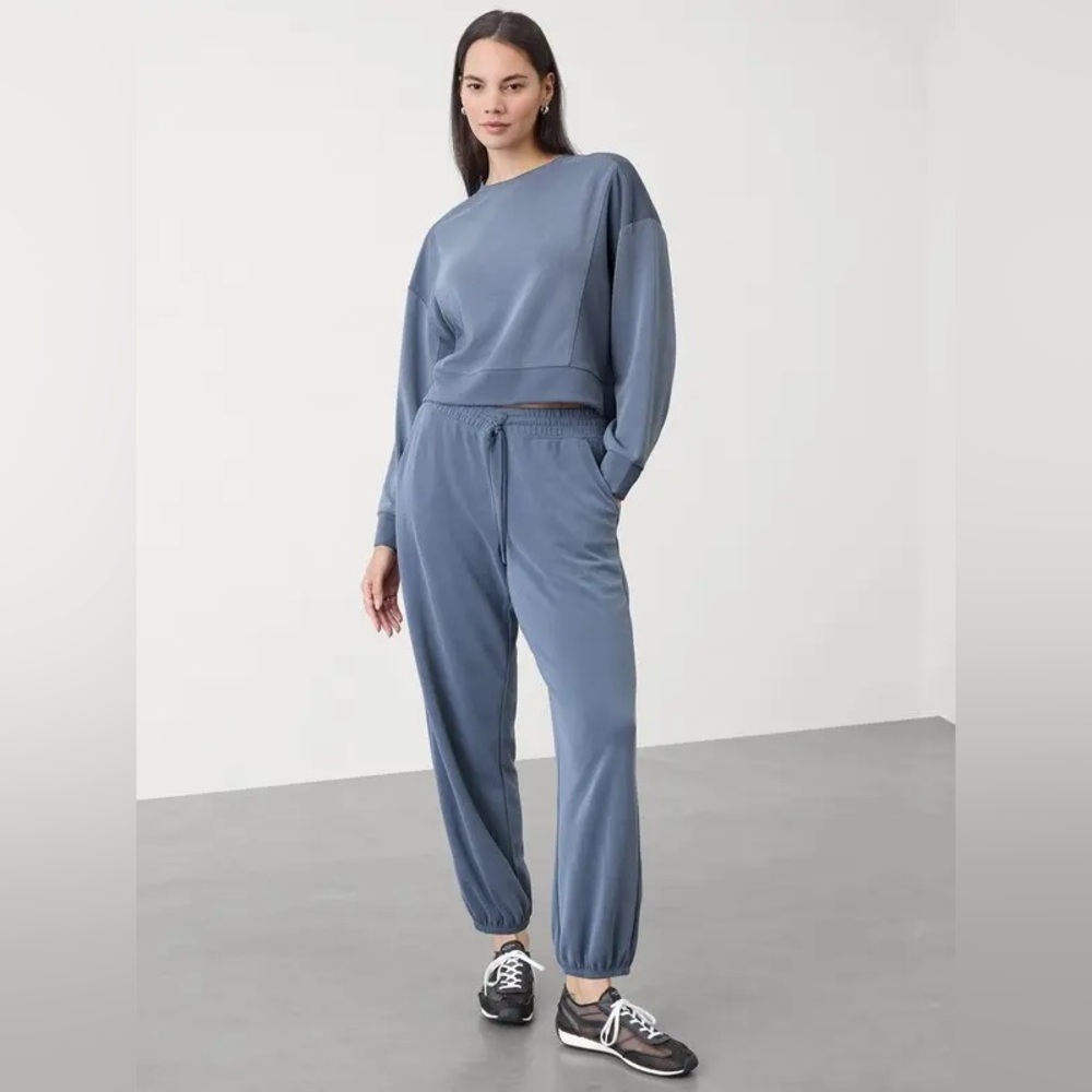 Athleta Seasoft Mid Rise Jogger - Shadow Blue | Size M